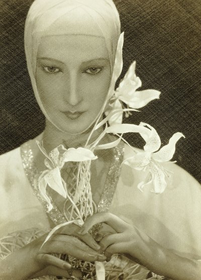 Pubblicità per Elizabeth Arden, scarto da Adolf de Meyer
