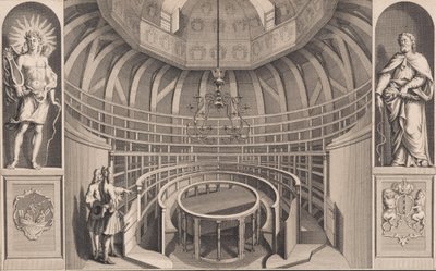 Teatro anatomico nel Waaggebouw da Adolf van der Laan