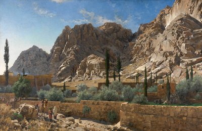 Monastero di Santa Caterina sul Monte Sinai da Adolf von Meckel