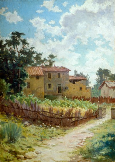 Paesaggio toscano da Adolfo Belimbau