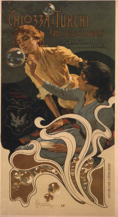 Chozza e Turchi, 1899 da Adolfo Hohenstein
