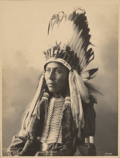 [Hubble Big Horse, del popolo Tsistas]. da Adolph F. Muhr