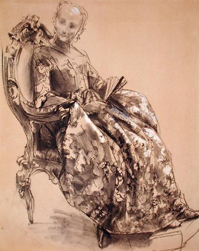 Studio della Principessa Amalie di Prussia da Adolph Menzel