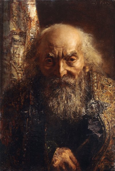 Il rabbino di Baghdad, c.1851 da Adolph Menzel