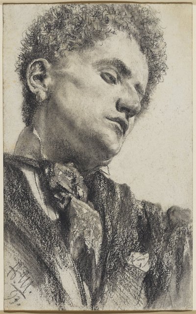 Testa di un Giovane da Adolph Menzel