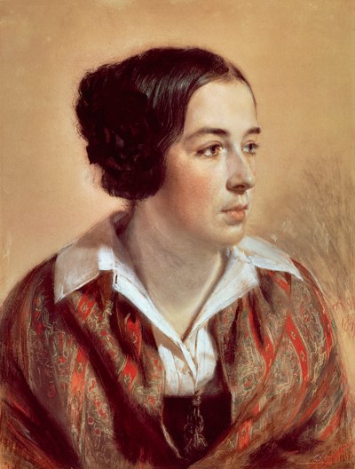 Ritratto di Caroline Arnold da Adolph Menzel