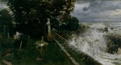 Cimitero sul mare da Adolf Hiremy Hirschl