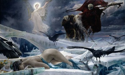 Assuero alla Fine del Mondo da Adolf Hiremy Hirschl