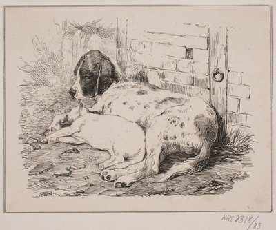 I due amici da Johan Adolph Kittendorff