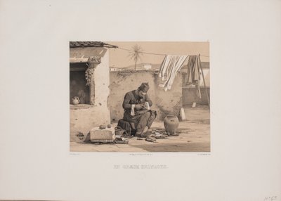 Un calzolaio greco da Johan Adolph Kittendorff