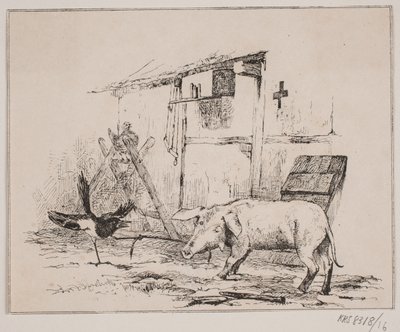 Il danno e il maiale da Johan Adolph Kittendorff