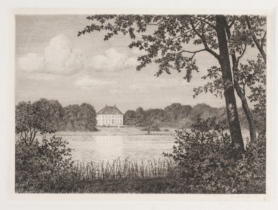 Parte presso Dronninggaard da Adolph Larsen