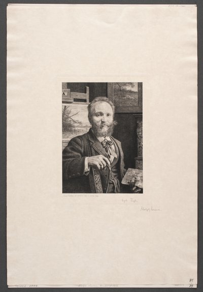 Autoritratto da Adolph Larsen