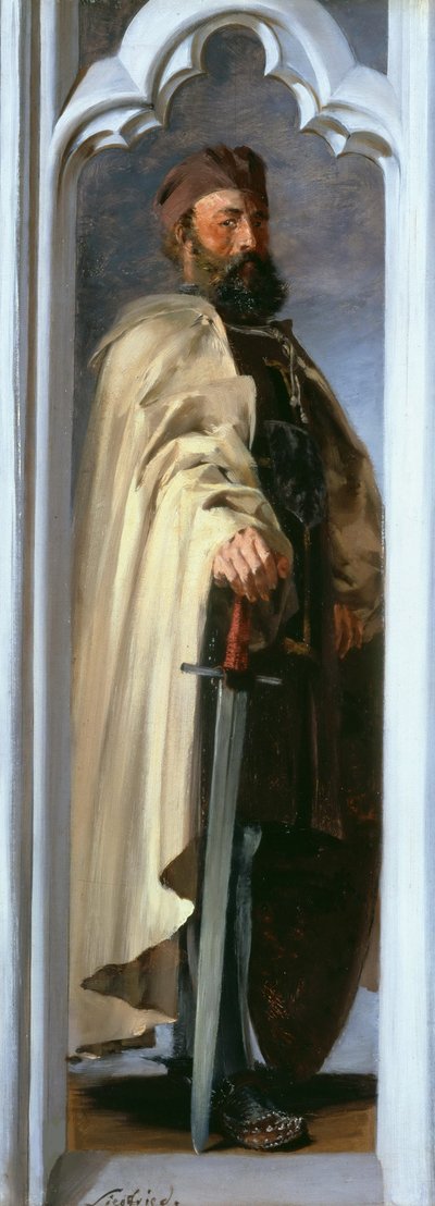 Siegfried von Feuchtwangen, Gran Maestro dei Cavalieri Teutonici da Adolph Menzel