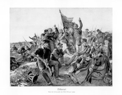 Vittoria!, 1836 da Adolph Menzel