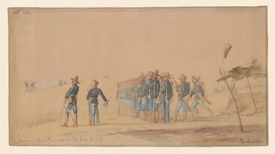 Avamposto allertato, Compagnia A, Nashville, Tennessee da Adolph Metzner