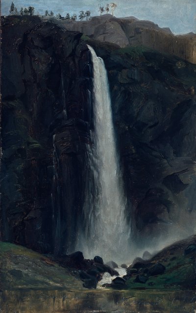 Cascata di Feigum (dipinto) da Adolph Tidemand