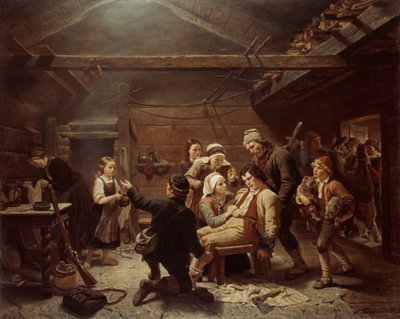 Il ritorno dei cacciatori di orsi da Adolph Tidemand