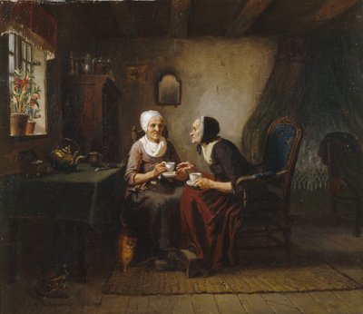 Le sorelle del caffè da Adolph Tidemand