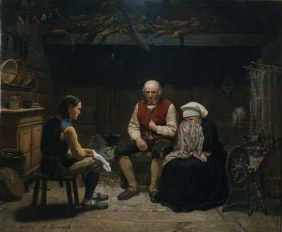 Notizie tragiche da Adolph Tidemand