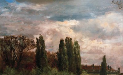 Vista nel parco del principe Albrecht da Adolph Menzel