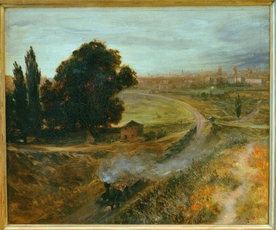 La ferrovia Berlino-Potsdam da Adolph Menzel