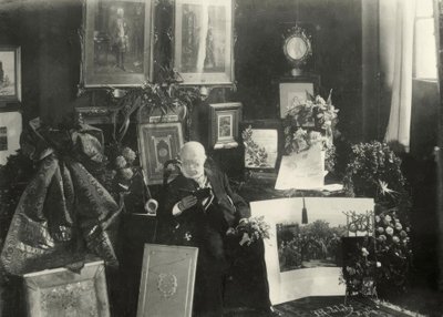 Menzel al suo 80° compleanno / Foto da Adolph Menzel