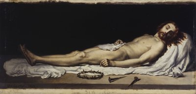 Bozzetto per la chiesa di Malakoff: Il Cristo morto da Adolphe Henri Dubasty