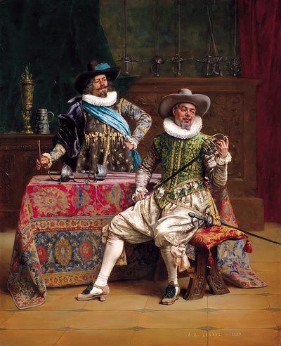 I Corazzieri del Re da Adolphe-Alexandre Lesrel