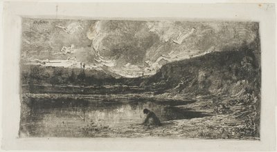 Una scogliera nella parrocchia di Rix da Adolphe Appian