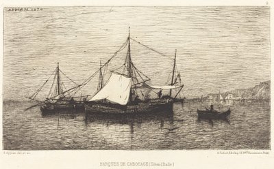 Barche da cabotaggio da Adolphe Appian