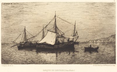Barche da cabotaggio da Adolphe Appian