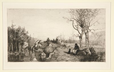 Bordi del ruscello a Rossilon (Ain) da Adolphe Appian