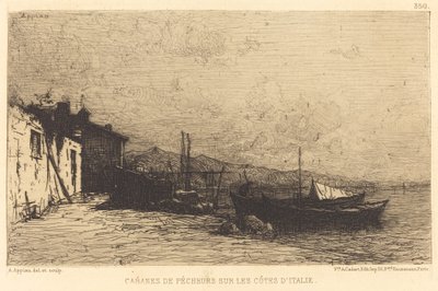 Capanni di pescatori sulle coste d