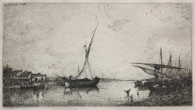 Canale a Martigues da Adolphe Appian