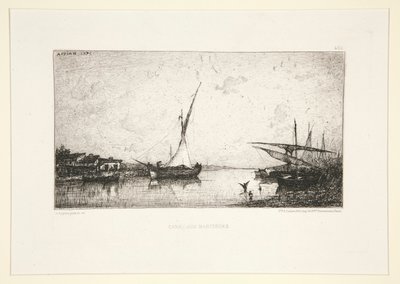 Canale a Martigues da Adolphe Appian