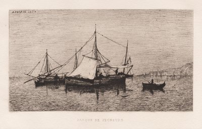 Barca da Pesca/Barca da Cabotaggio (Costa Italiana) (Barque de Pêcheurs/Barque de Cabotage (Côtes d