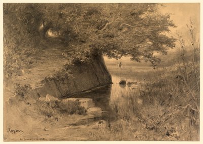 Paesaggio (La fonte a Montalieu) da Adolphe Appian