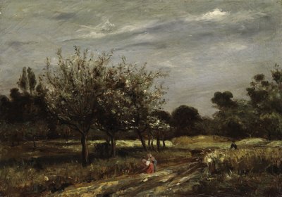 Paesaggio con alberi da frutto da Adolphe Appian