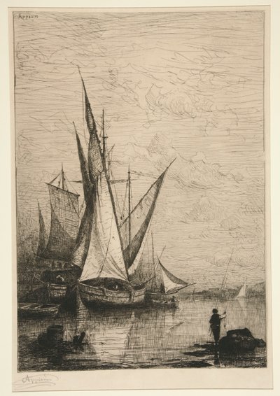 Il porto di Genova da Adolphe Appian