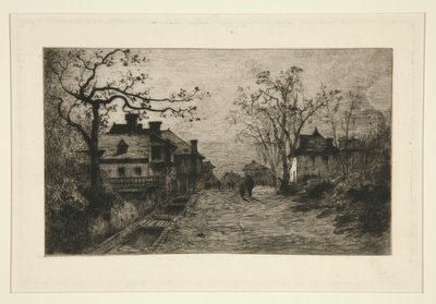 Via del villaggio di D da Adolphe Appian