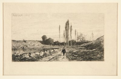 Sentiero al bordo d da Adolphe Appian