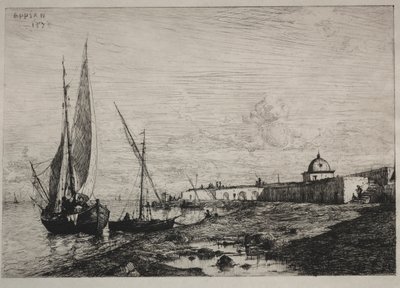 Il porto di San Remo da Adolphe Appian