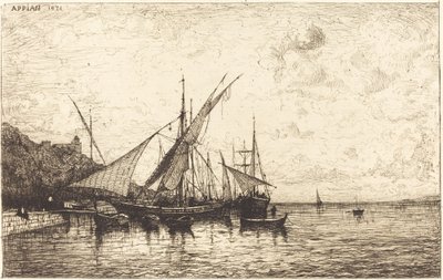 Il porto di Monaco da Adolphe Appian
