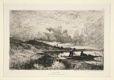 Una sera, rive del Rodano a Rix da Adolphe Appian
