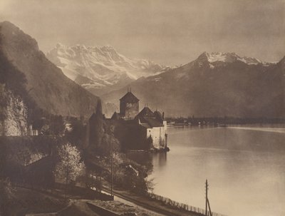 Castello di Chillon da Adolphe Braun