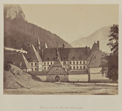 Convento di Grande-Chartreuse. da Adolphe Braun