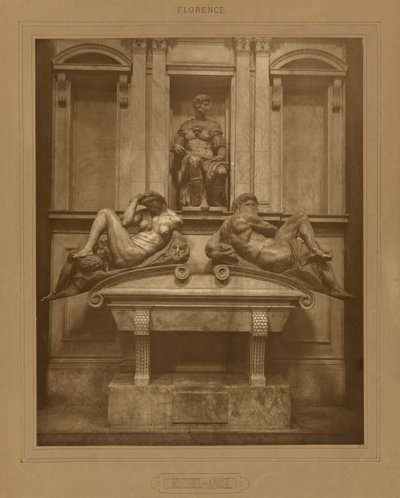 [Tomba Medicea di Michelangelo, Firenze] da Adolphe Braun