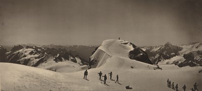 Vetta del Titlis, Svizzera, 1866 (foto) da Adolphe Braun