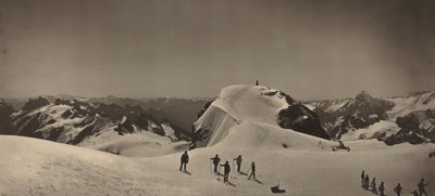 Cima del Monte Titlis, Svizzera da Adolphe Braun